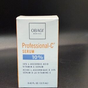 Obagi Professional-C Serum 10% in White and Orange with Blue Accent
